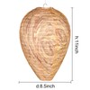 DECYOOL 6 Pack Wasp Nest Decoy Hanging Wasp for Wasps
