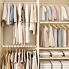 STORAGE MANIAC Adjustable Closet Rod Extender - Heavy Duty Space-Saving