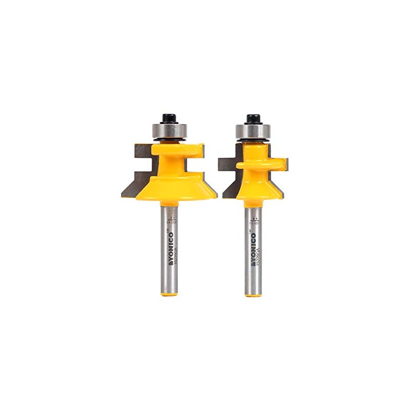 YONICO Tongue and Groove Router Bits Set Flooring 2 Bit