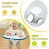 Slevoo Baby Jumper, Baby Door Jumper with Bumper, Play Tray