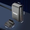 RUIZHI 600W USB C Ladeger?t Mehrfach, 8 Ports Schnellladeger?t Ladestation