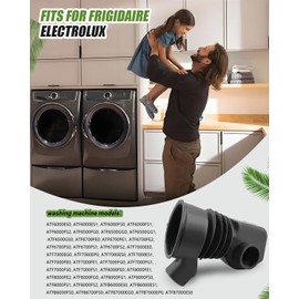 Washer Tub to Pump Hose 134455900 Fit for Frigidaire Electrolux Washing Machine Replace AP3837322 1154844 AH975871 EA975871 PS975871
