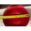 Royal Norfolk New 4pcs Royal Norfolk Ceramic Red Embossed 6"
