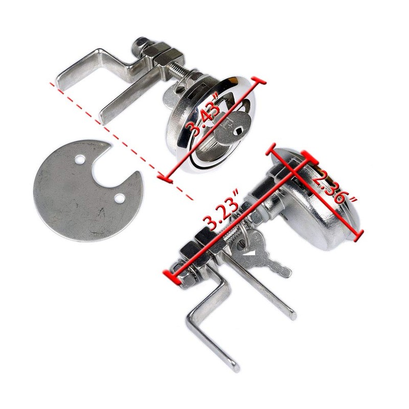 Thorn Marine Cam Latch Boat Hatch Locking Style