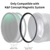 K&F Concept 77mm Empty Magnetic Base Ring (Works ONLY with
