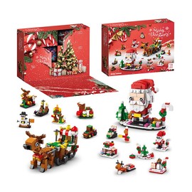 2025 Advent Calendar - 12 Days of Christmas Countdown Blocks - 605 Pcs - STEM Toy Christmas Gifts - For Ages 10+:_8972-5
