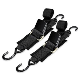 SBT-TRNSM-TD-08 Boat Transom Tie Down Strap, for Yamaha PWC Watercraft Trailer Transom - 2" x 2' Adjustable Trailer Strap - 2Pcs