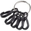 10pcs/Set Black Clip Hooks Outdoor Camping Light Accessories Camping Fixed