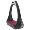 "COMPOSITI" REFLEX STIRRUPS HORSE EQUESTRIAN RIDING TACK [PURPLE] [ONE SIZE]