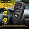 OGATOO Key Fob Replacement Fits for Camry 2002 2003 2004