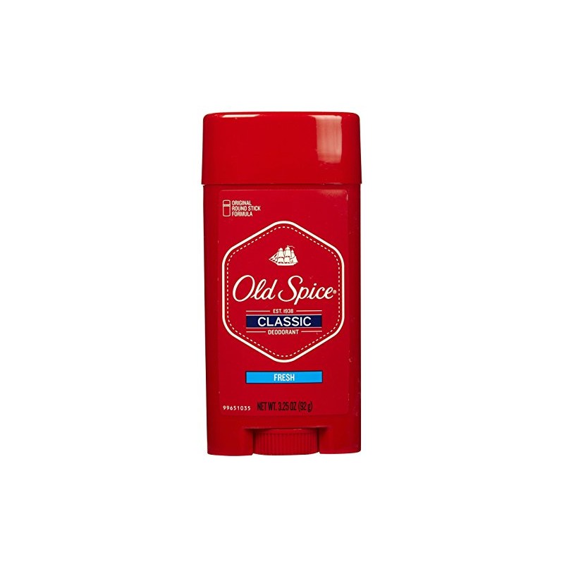 Old Spice Classic Stick Deodorant, Fresh - 3.25 oz