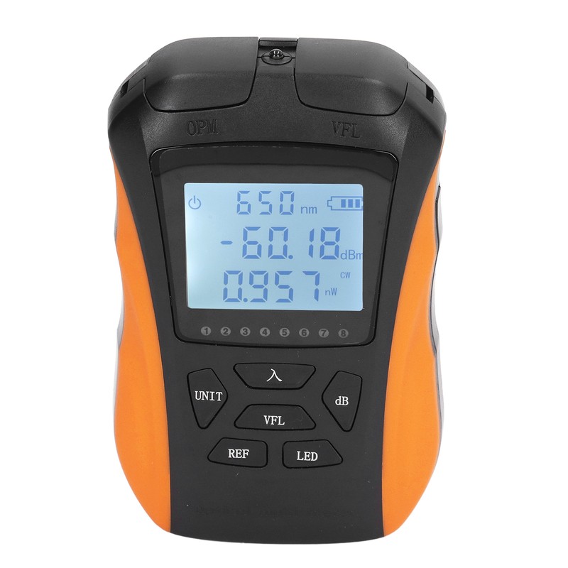 Optical Power Meter Multifunctional 4 in 1 Portable Fiber Light