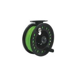LARGE ARBOUR FLY REEL LOADED WITH INTERMEDIATE FLY LINE