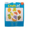 Baker Ross FE473 Fruit Craft Foam Stampers - Pack of