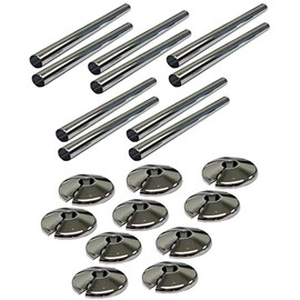 Radsnaps PCC1510 x 15mm and Collars CHROME