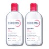 Bioderma Sensibio Pack Crealine H2o Micelle Sollution 2x500ml