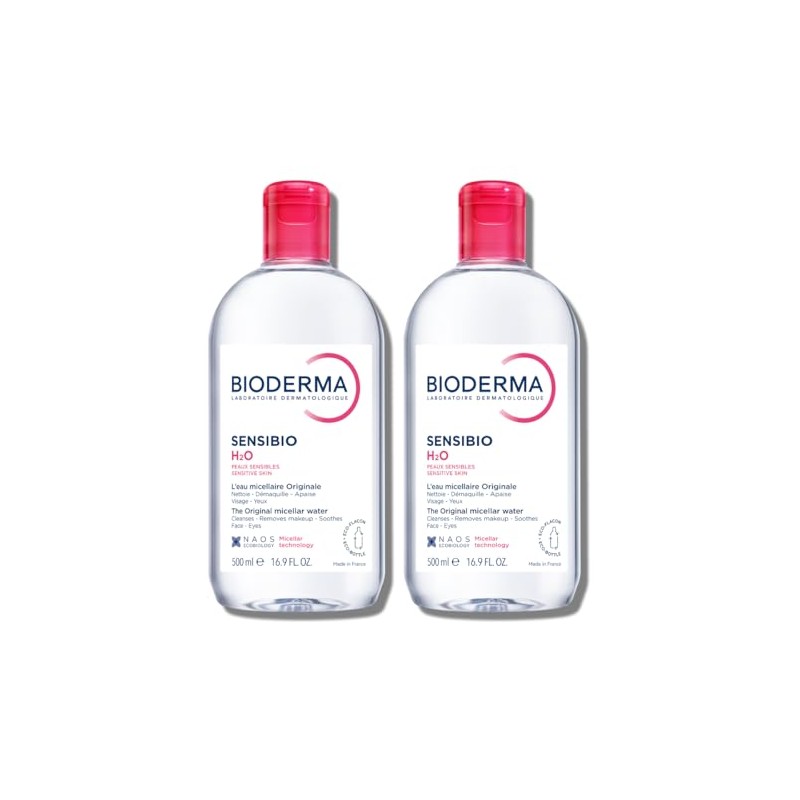 Bioderma Sensibio Pack Crealine H2o Micelle Sollution 2x500ml