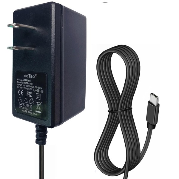 eeTao USBC Replacement Charger Compatible with Jufinx X21 Leaf Blower