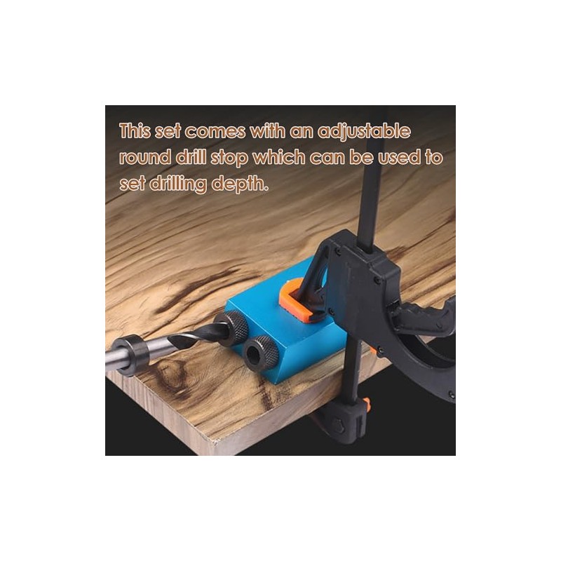 3/8" Step Drill Bit Hex Shank Pocket Hole Drill Bit