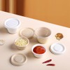 HugeDE 100 Pcs Mini Paper Cups - 2 oz Sauce