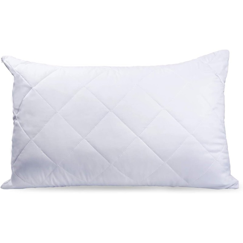 mak - Pillow Protectors Pack Of 2 Quilted Pillow Cases