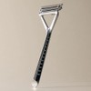 Leaf Shave Reusable Pivoting Razor (10pk Blades), Black