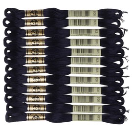 DMC 6-Strand Embroidery Cotton Floss, Very Dark Navy Blue