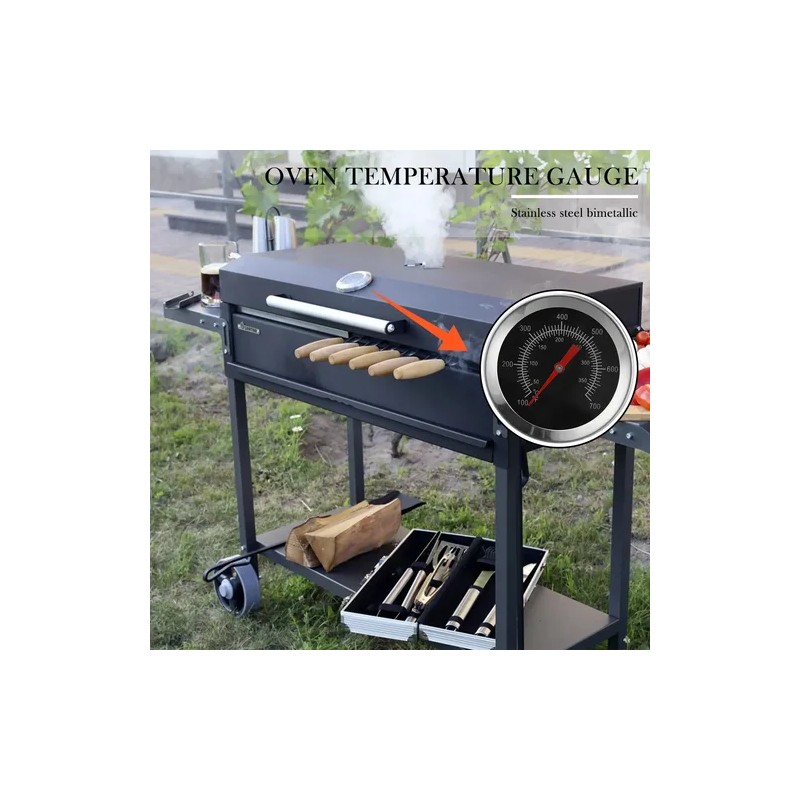 Termómetro De Barbacoa Termómetro De Horno De 50 A 700