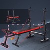 Olympic Weight Bench with Squat Rack Bench Press Rack with