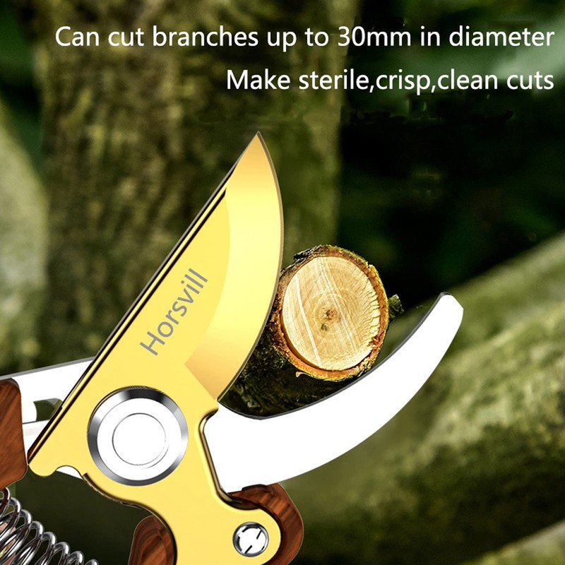Horsvill Garden Shears, Japanese Floral branch cutters, Snips for Gardening,