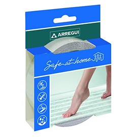 ARREGUI Nastro Antiscivolo Trasparente per Vasca da Bagno e Doccia, 5 m x 40 mm