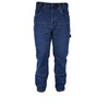 FiveBrother Men's Stone Washed Double Front Logger Dungaree 40W x