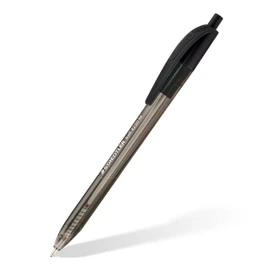 STAEDTLER 4230 M-9 Retractable Rainbow Ballpoint Pen - Black (Box of 10)