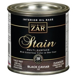 UGL 12012 Zar Interior Oil-Based Wood Stain, Premium Teak, 1 Qt