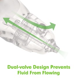 haakaa Silicone Baby Nasal Aspirator| Safe Baby Nose Cleaner| Easy-Squeeze Nose & Ear Bulb Syringe with Brush|0m+ Newborn Toddler -Transparent, Penguin