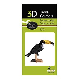 Fridolin 3D Paper Model Toucan