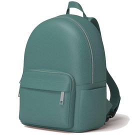 KMISSO Women's Backpack Vegan Leather Versatile Practical 30608, Green