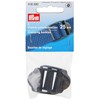 Prym 25 mm Clamping Plastic Buckles, Black