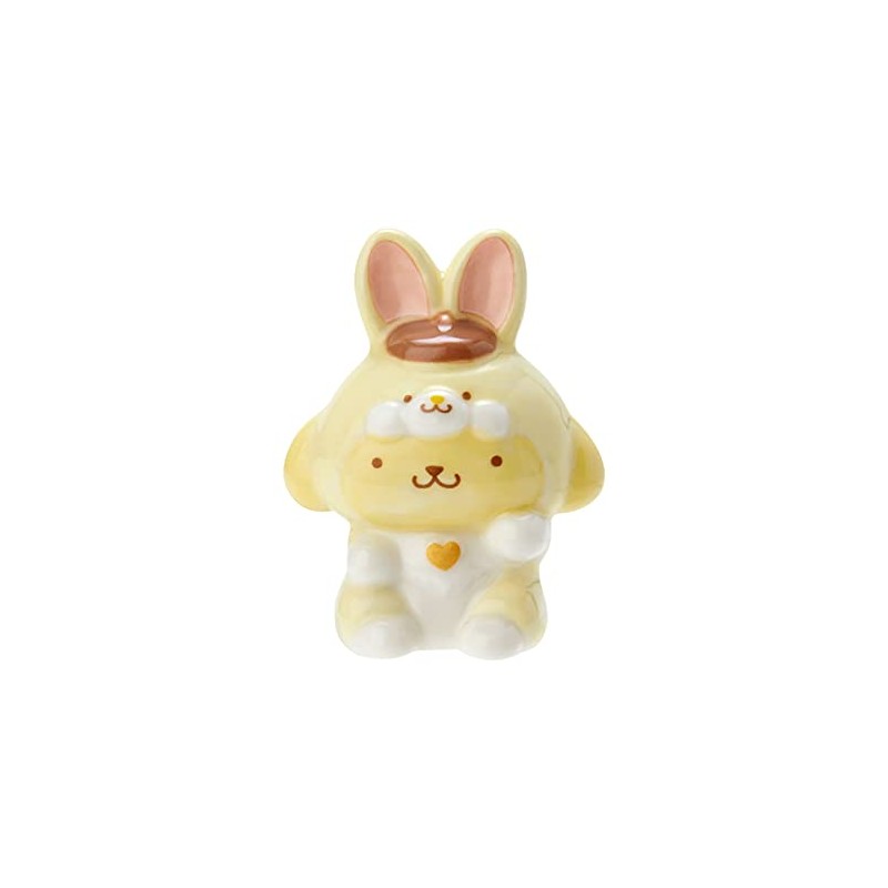 Sanrio 713490 Sanrio Fukuke Mascot, Pompom Pudding, Ceramic, Fairy Rabbit