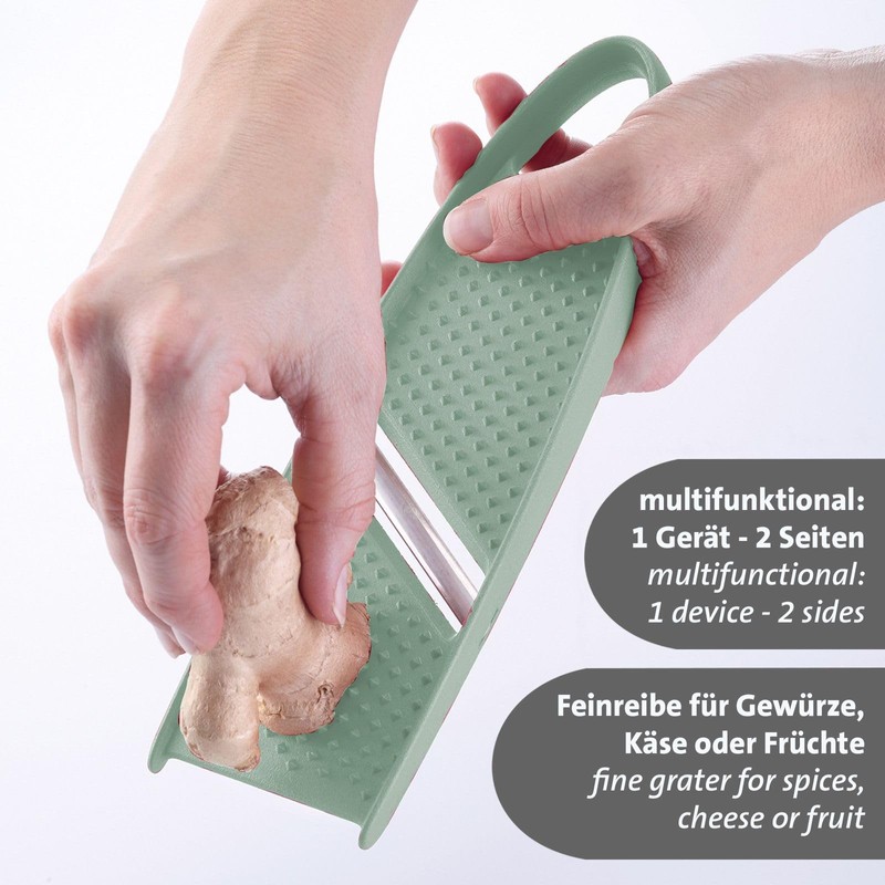 Westmark Vegetable Slicer, Slicer, Plastic/Rustproof Stainless Steel, Mint Green/Silver, 117022EM