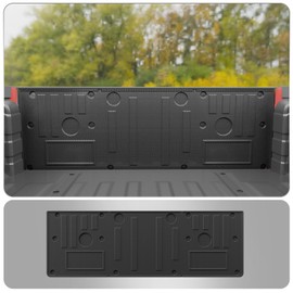 Thinzyou Tailgate Mat Compatible with 2022 2023 2024 Nissan Frontier Bed Mat Trunk Circle Style Bed Mat TPE All Weather 5FT Tailgate Liner 2023 Frontier Accessories