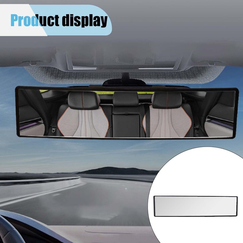 Car Rearview Mirrors, 11.26 Inch HD Wide Angle Mirror to