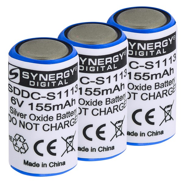Synergy Digital Dog Collar Batteries, Compatible with Perimeter PTPRB-003 Dog