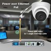 WiTi 5 Megapixel HD POE IP Camera Dome Metal for
