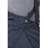 Chef Works Men's Largo Short Bib Apron, Blue, 25"L x