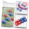ibasenice 24pcs Bowling Ball Games Slider Beads Table Top Puck