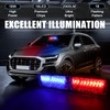 XTAUTO Car 16-led 18 Flashing Mode Emergency Vehicle Dash Warning