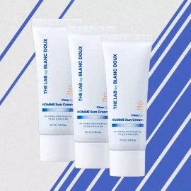 Baviphat 더랩 바이블랑두 클리어 히알 옴므 선크림 35ml x 3개 The Lab Biblembangdo Clear Hyal Omme Sun Cream 35ml x 3 [Clear Hyal Homme Sun Cream 35ml x 3]