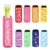 8 Pack Reusable Popsicle Sleeves, 8 Assorted Patterns - Freezer