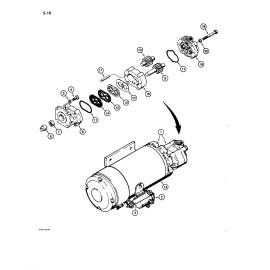 CASE New Holland Parker Hannifin NOS Case NH Parker MW24C auxiliary steering pump gear P/N N9276 695155